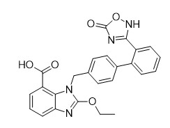 99% शुद्धता Azilsartan CAS 147403-03-0 सफेद से ऑफ-व्हाइट क्रिस्टलीय पाउडर