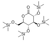 2,3,4,6-Tetrakis-O-Trimethylsilyl-D-Gluconolactone CAS 32384-65-9 हल्के पीले तरल एपीआई इंटरमीडिएट के लिए रंगहीन