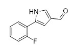 5- (2-फ्लोरोफिनाइल) -1H-Pyrrole-3-Carboxaldehyde CAS 881674-56-2 ब्राउन येलो टू ऑफ व्हाइट पाउडर
