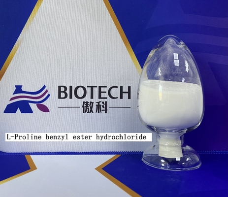 उच्च शुद्धता सफेद पाउडर H-Pro-OBzl·HCl CAS No 16652-71-4 एमिनो एसिड डेरिवेटिव के लिए M.W 241.72