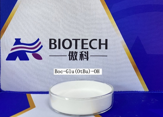 Boc-Glu(OtBu)-OH CAS नंबर 24277-39-2 अमीनो एसिड डेरिवेटिव के लिए सफेद पाउडर शुद्धता 99%