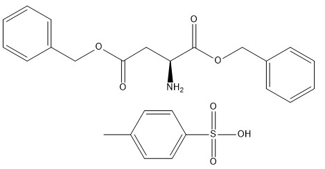 98% CAS 2886-33-1 H-Asp(OBzl)-OBzl·Tos अमीनो एसिड डेरिवेटिव्स पेल ब्राउन पाउडर C25H27NO7S