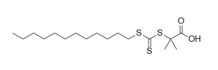 RAFT अभिकर्मक 2-Dodecylsulfanylcarbothioylsulfanyl-2-Methylpropanoic acid CAS No. 461642-78-4 C17H32O2S3