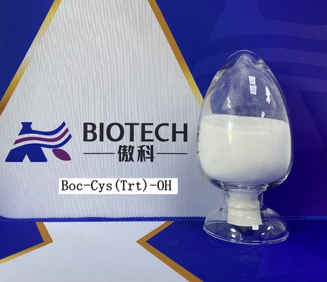 98% अमीनो एसिड डेरिवेटिव CAS 21947-98-8 Boc-Cys(Trt)-OH C27H29NO4S पाउडर