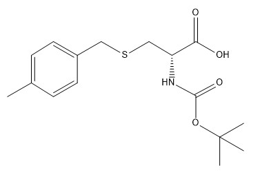 CAS No.61925-78-8 अमीनो एसिड डेरिवेटिव्स 98% Boc-D-Cys(pMeBzl)-OH