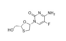 Emtricitabine कस्टम रसायन सीएएस संख्या 143491-57-0 शुद्धता 98%