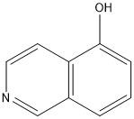 Isoquinolin-5-Ol APIs इंटरमीडिएट CAS 2439-04-5 शुद्धता 98% सफेद पाउडर C9H7NO