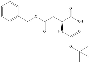 Boc-Asp(OBzl)-OH अमीनो एसिड डेरिवेटिव कैस 7536-58-5 शुद्धता 98% C16H21NO6 पाउडर