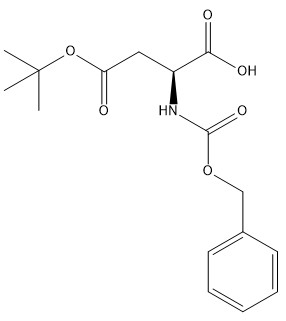 शुद्धता 98% कैस नं. 5545-52-8 Z-Asp(OtBu)-OH C16H21NO6 अमीनो एसिड डेरिवेटिव
