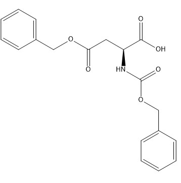 C19H19NO6 अमीनो एसिड डेरिवेटिव शुद्धता 98% CAS 3479-47-8 Z-Asp(OBzl)-OH पाउडर