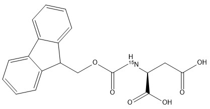 शुद्धता 98% अमीनो एसिड डेरिवेटिव कैस नंबर 287484-33-7 Fmoc-Asp-OH--15N