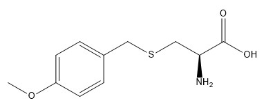 शुद्धता 98% अमीनो एसिड डेरिवेटिव CAS 2544-31-2 H-Cys (pMeOBzl)-OH C11H15NO3S