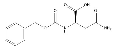 शुद्धता 98% अमीनो एसिड डेरिवेटिव कैस नं। 4474-86-6 N-Cbz-D-Asparagine C12H14N2O5