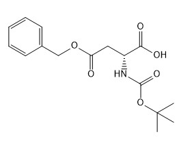 शुद्धता 98% अमीनो एसिड डेरिवेटिव कैस नं। 51186-58-4 Boc-D-Asp (OBzl)-OH C16H21NO6