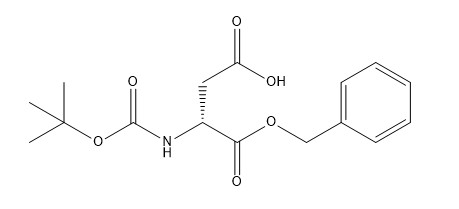 शुद्धता 98% अमीनो एसिड डेरिवेटिव कैस नं। 92828-64-3 Boc-D-Asp-OBzl C16H21NO6