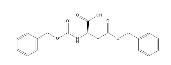 98% Z-D-Asp(Obzl)-OH अमीनो एसिड डेरिवेटिव CAS 5241-62-3 C19H19NO6