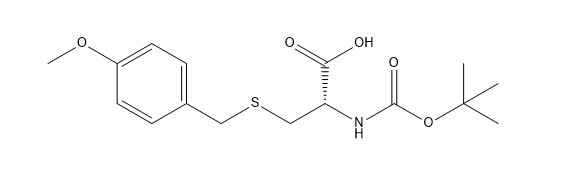CAS No.58290-35-0 अमीनो एसिड डेरिवेटिव्स 98% Boc-S-4-methoxybenzyl-D-cysteine