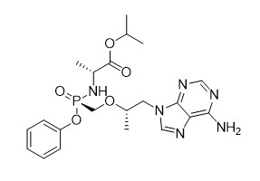 Isopropyl ((S)-(((S)-1-(6-amino-9H-purin-9-yl)propan-2-yl)oxy)methyl)(phenoxy)phosphoryl)-D-alanate शुद्धता 95%