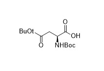 Boc-Asp(OtBu)-OH CAS नंबर 1676-90-0 अमीनो एसिड डेरिवेटिव के लिए सफेद पाउडर शुद्धता 99%