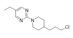 C14H22ClN3 कस्टम केमिकल्स 267.80 2 4 3 क्लोरोप्रोपाइल पाइपिराइडिन 1 Yl 5 एथिल पाइरिमिडाइन